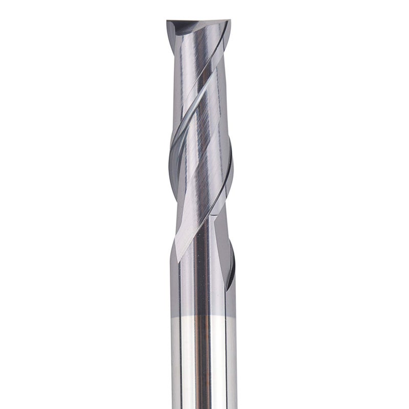 SpeTool 5PCS 2 Flutes Square Nose End Mill Set Power Milling Machine Carbide Upcut CNC Router Bits Tiain Coated, 1/4 inch Shank, 2 1/2 inches Long Overall - Image 4